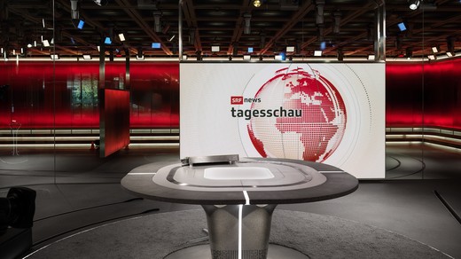 Bild von Neue Studiofläche für «Tagesschau» und «10 vor 10»