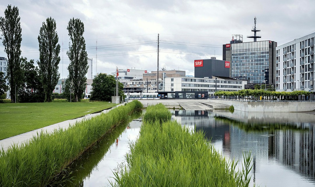 Das SRF-Gebäude in Zürich Leutschenbach