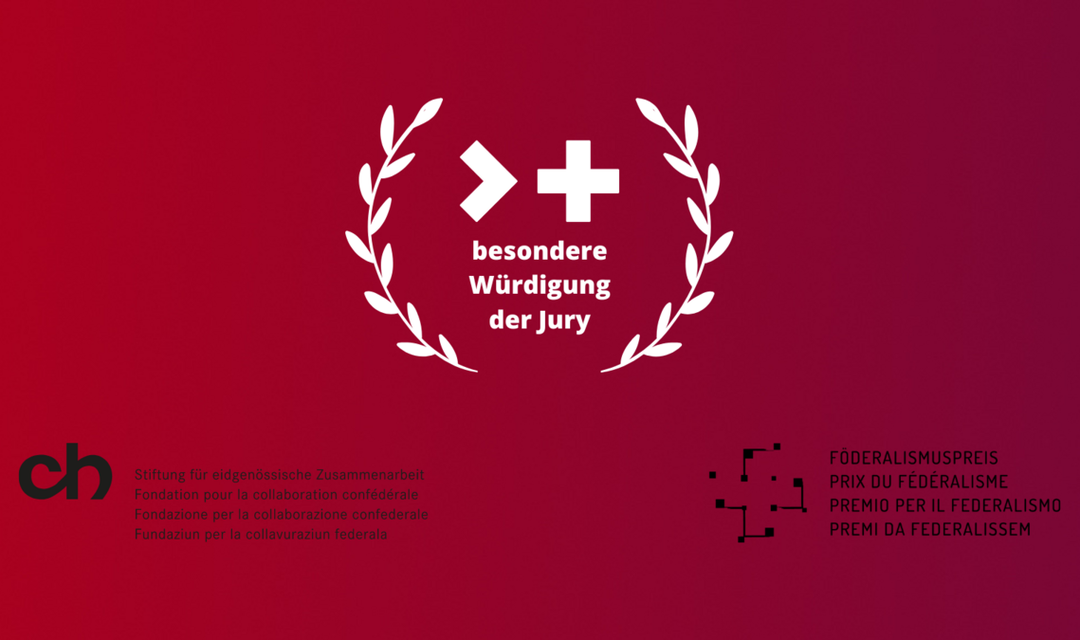 Visual «Besondere Würdigung für Play Suisse»