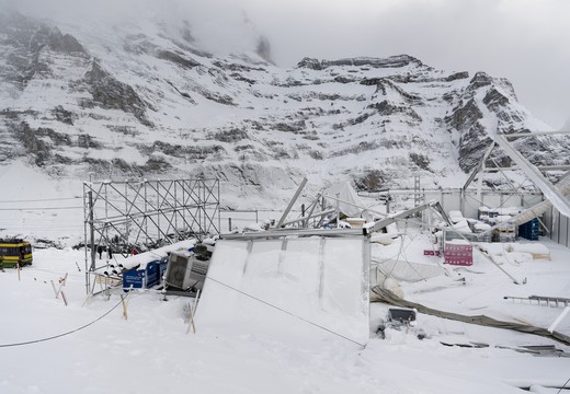 Bild von Sturm verschont SRG-Infrastruktur am Lauberhorn