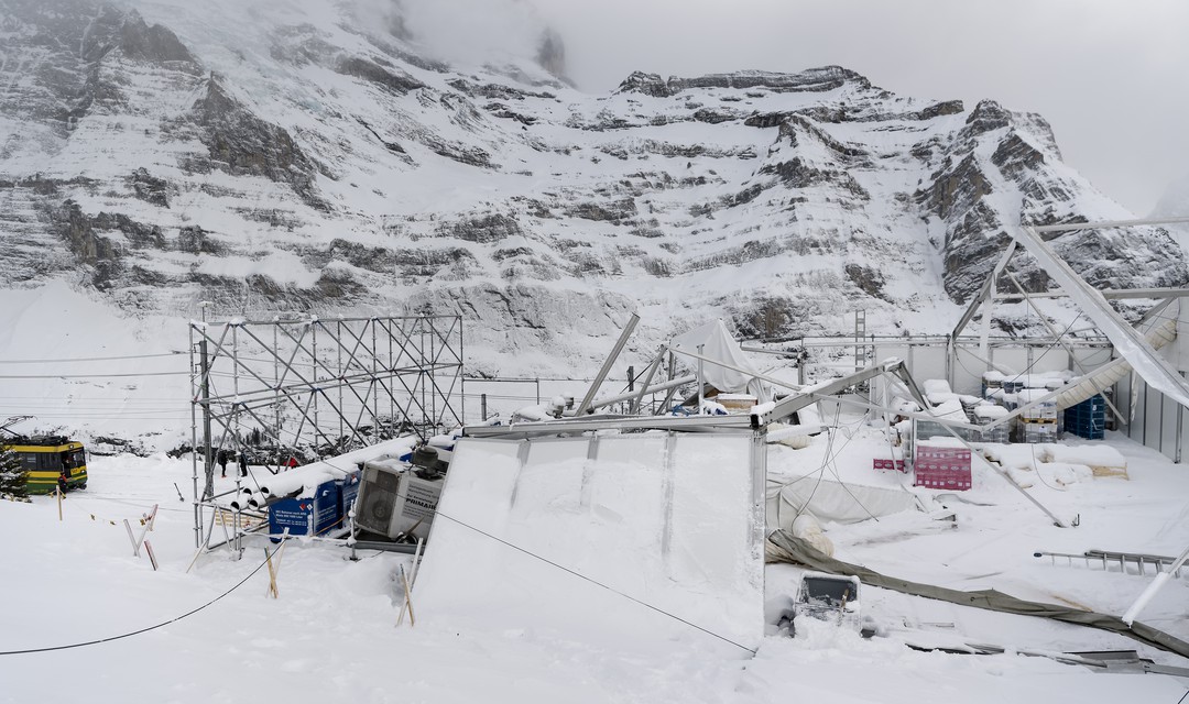 Bild von Sturm verschont SRG-Infrastruktur am Lauberhorn 