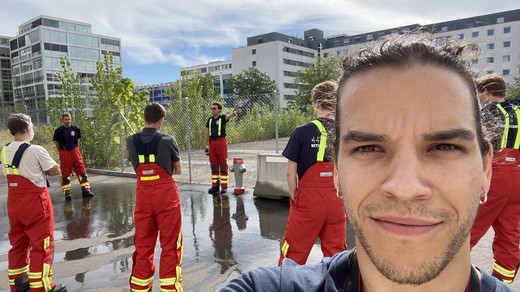 Bild von Praktiblog #11: The Roof is on Fire!