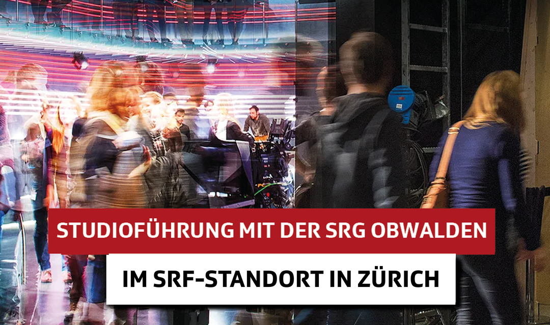 Bild von Mit der SRG Obwalden an die Führung durch die Radio- und Fernsehstudios am Standort Leutschenbach