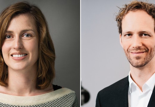 Bild von Sarah Nowotny und Roman Fillinger berichten für Radio SRF neu aus Miami 