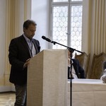 Gilles Marchand, Generaldirektor SRG SSR, richtet ein Grusswort an die Delegierten und Gäste.