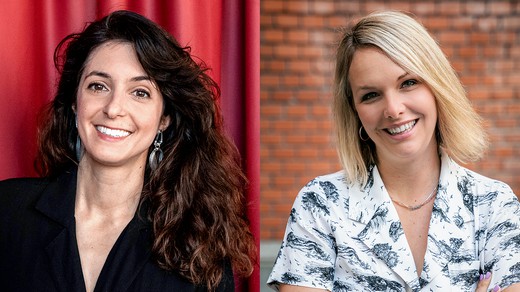 Bild von Céline Werdelis und Jenni Herren neu bei Radio SRF 3