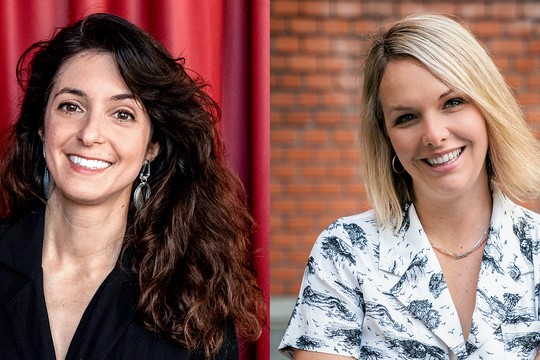 Bild von Céline Werdelis und Jenni Herren neu bei Radio SRF 3