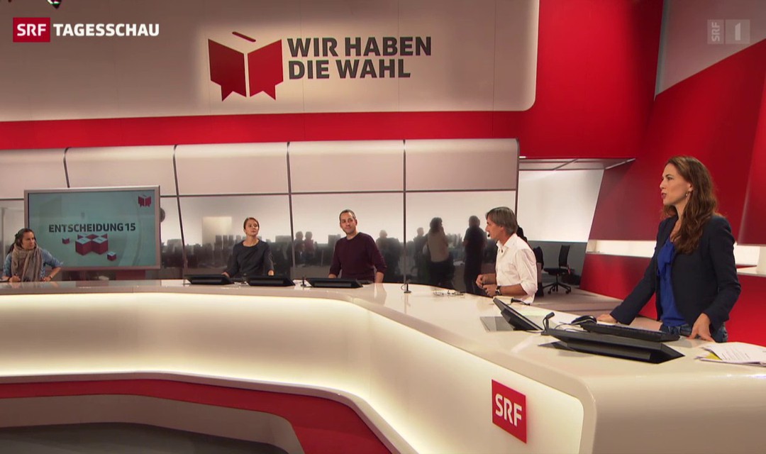 Bild von «Eidgenössische Wahlen 2015»: Publikumsräte würdigen die Berichterstattung der SRG