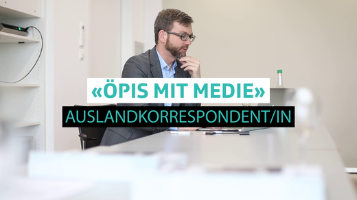 Bild von «Öpis mit Medie»: Was macht ein/e Auslandkorrespondent/in?