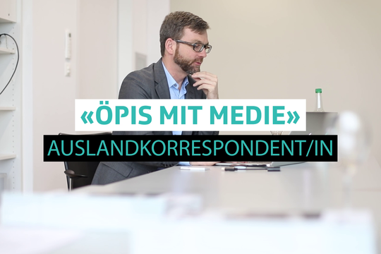 Bild von «Öpis mit Medie»: Was macht ein/e Auslandkorrespondent/in?