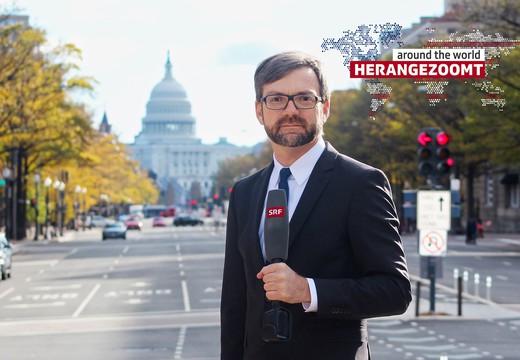 Bild von Sektion 2: «Herangezoomt around the World: Die USA vor den Wahlen» mit Peter Düggeli