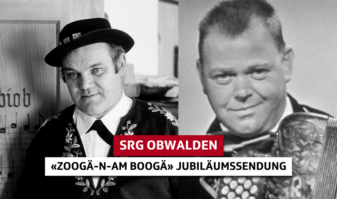 Bild von Mit der SRG Obwalden an die Jubiläumssendung «Zoogä-n-am Boogä»