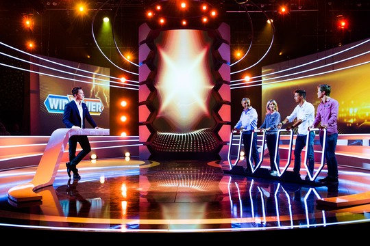 Bild von Start des Familienquiz «Wir mal vier» mit Sven Epiney