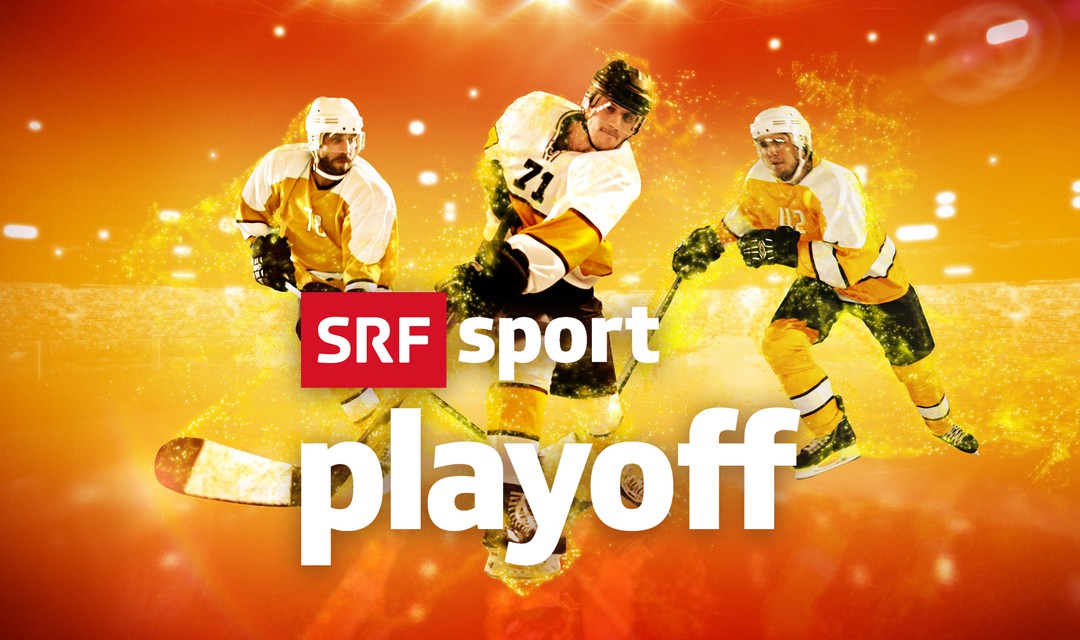 SRF Keyvisual Eishockey Playoffs