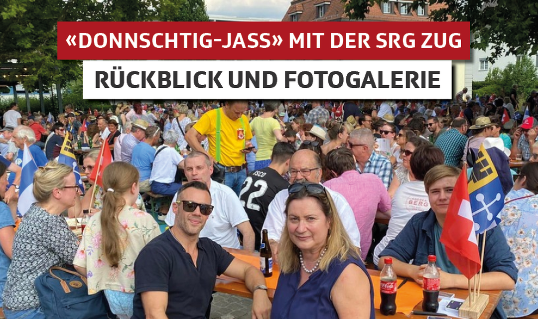 Bild von «Donnschtig-Jass» am 21. Juli 2022 in Baar: Fotos der SRG Zug