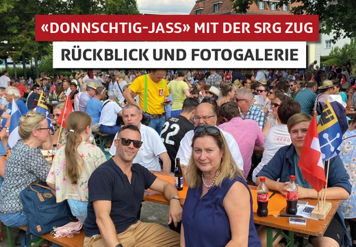 Bild von «Donnschtig-Jass» am 21. Juli 2022 in Baar: Fotos der SRG Zug