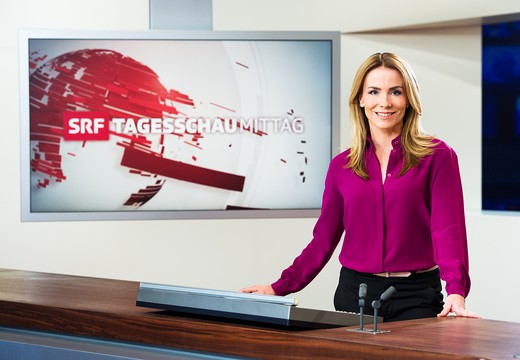 Bild von «Tagesschau»: Monika Schoenenberger neu im Moderationsteam