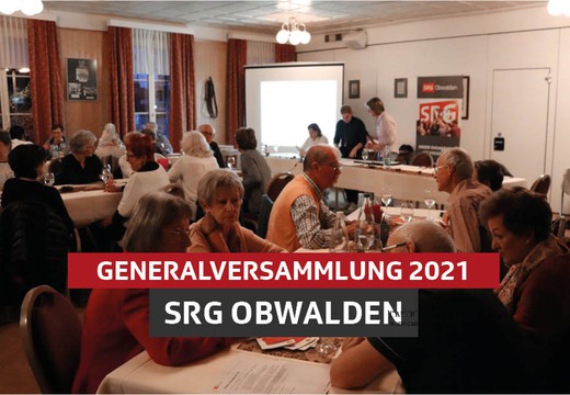 Bild von SRG Obwalden: Generalversammlung 2021