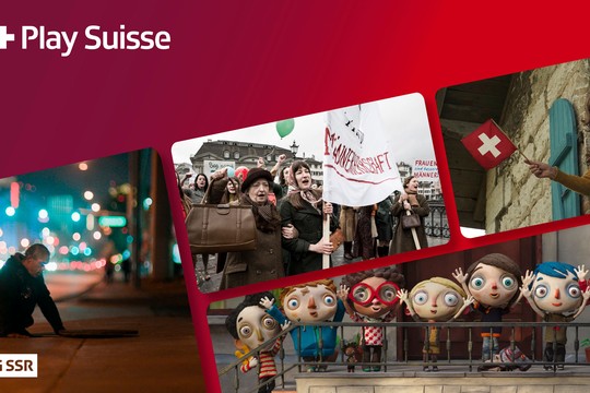 Bild von Neuheiten auf Play Suisse im Rahmen des Schweizer Filmpreises