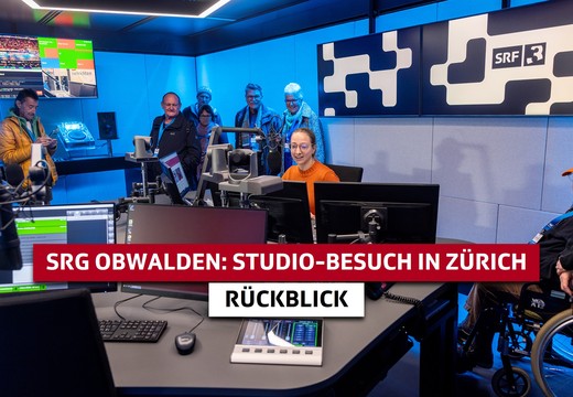 Bild von Mit der SRG Obwalden an die Führung durch die Radio- und Fernsehstudios am Standort Leutschenbach