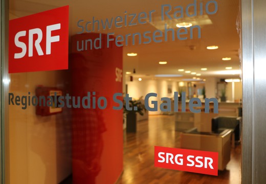 Bild von Kantonsparlamentarier zu Besuch im SRF Regionalstudio