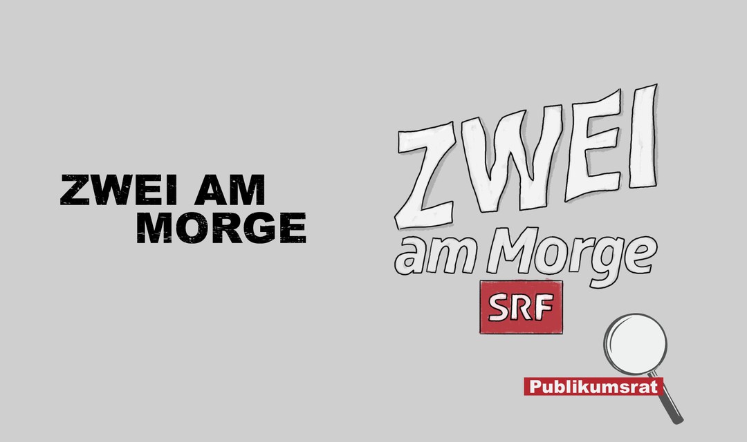 Illustration des Keyvisuals von «Zwei am Morge»