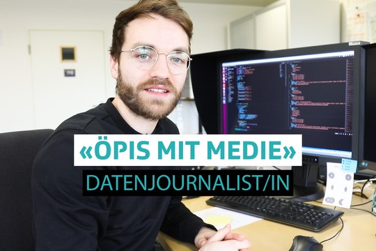 Bild von «Öpis mit Medie»: Was macht ein/e Datenjournalist/in?