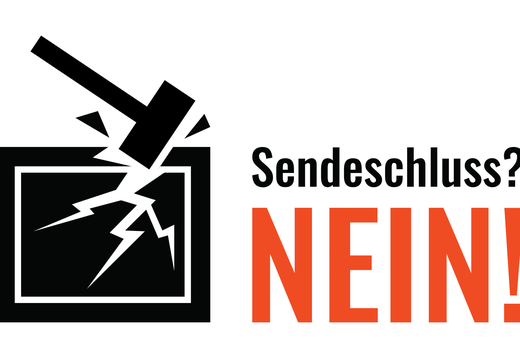 Bild von «Nein zum Sendeschluss» gegen «No-Billag»