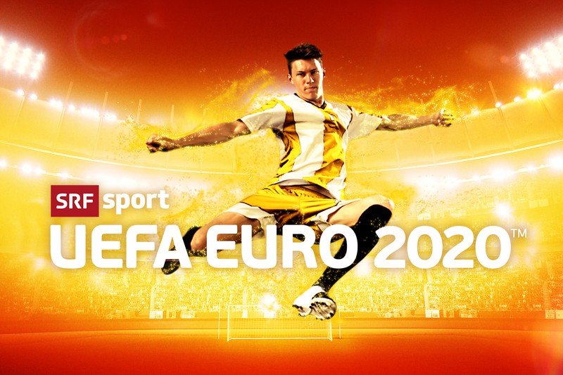 Keyvisual Euro 2020 SRF Sport