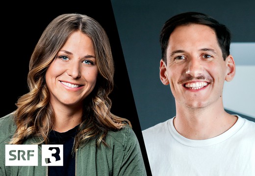 Bild von Joana Mauch und Mathias Schenk neu bei Radio SRF 3