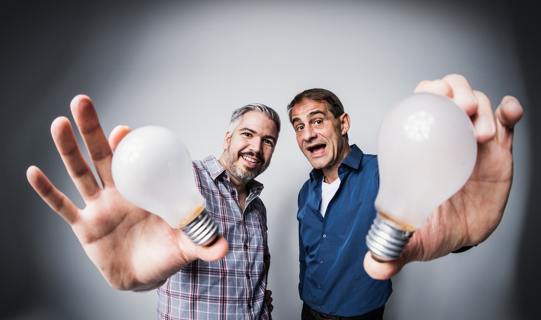 Krispin Zimmermann und Thomy Scherrer von «Trick77»