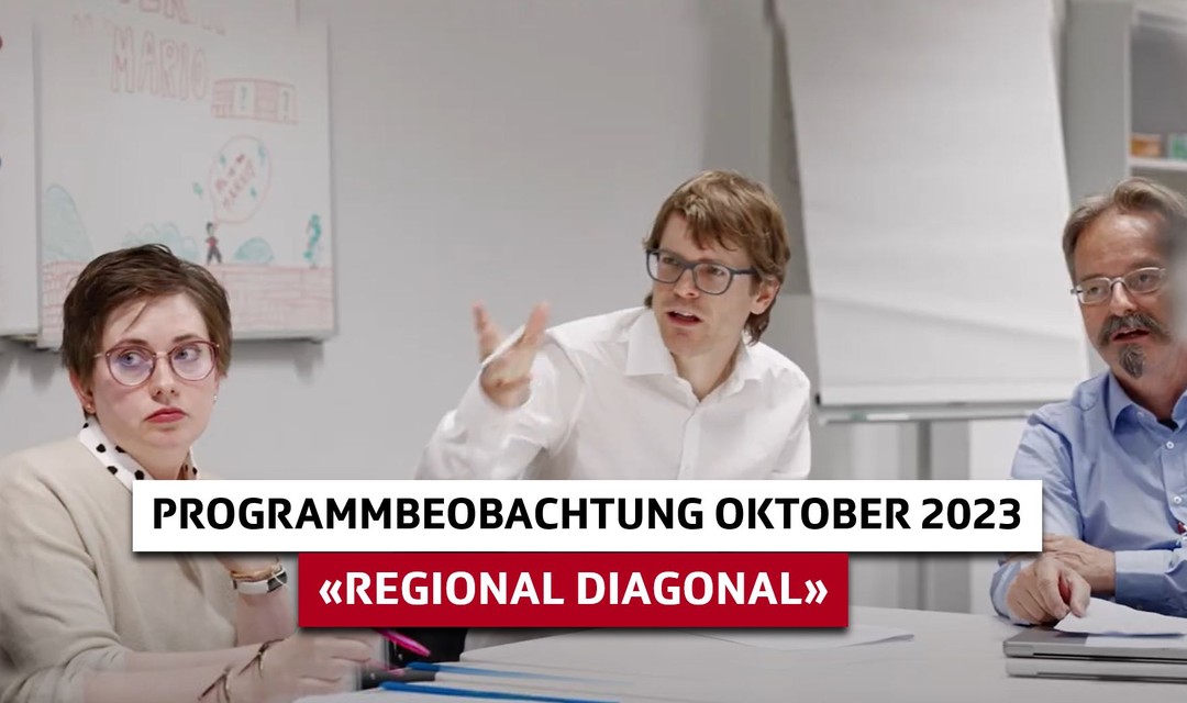 Programmbeobachtung Oktober 2023 SRG Zentralschweiz