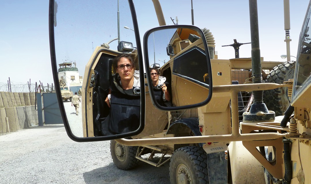 «Embed» mit den amerikanischen Soldaten in Kandahar, Afghanistan, April 2011.