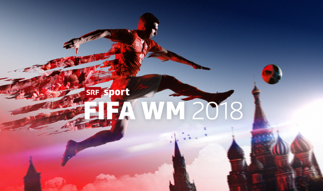 Bild von SRF zeigt alle 64 Spiele der FIFA WM 2018 live