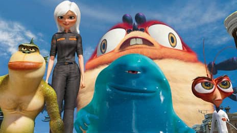 Screenshot aus «Monsters vs. Aliens».