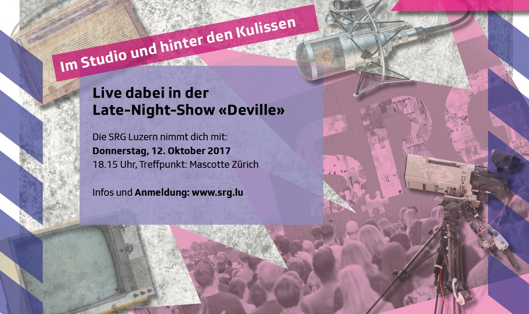 Flyer Live dabei bei Deville Late Night 