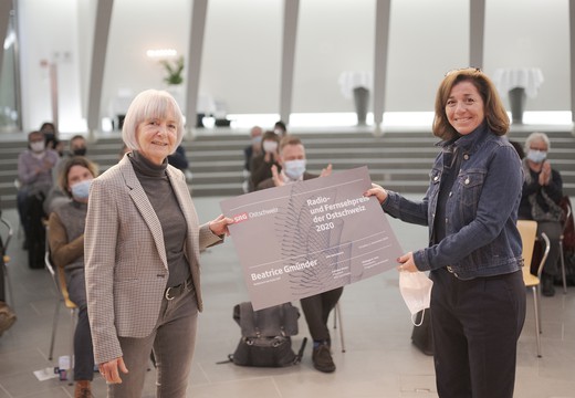 Bild von Beatrice Gmünder erhält Radio und Fernsehpreis 2020