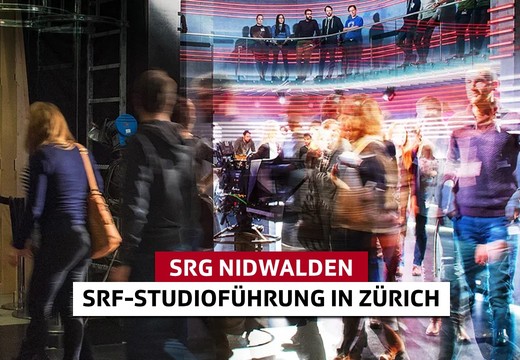 Bild von Die SRG Nidwalden lädt ein zur SRF-Studioführung in Zürich
