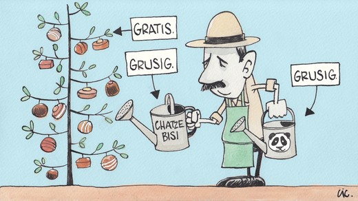 Bild von «Mein Senf»: Von Chatzebisi und Pandababys