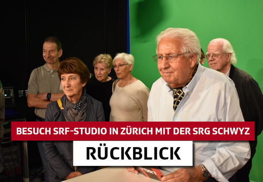 Teaserbild von Fazit der SRG Schwyz zu SRF in Zürich: «Beeindruckend»