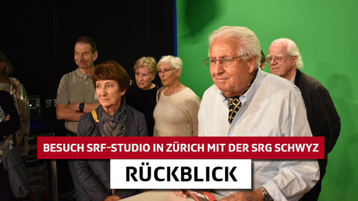 Teaserbild von Fazit der SRG Schwyz zu SRF in Zürich: «Beeindruckend»