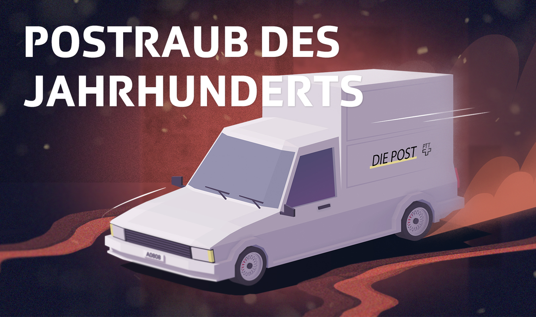 Keyvisual vom Podcast: Illustration eines Postwagens