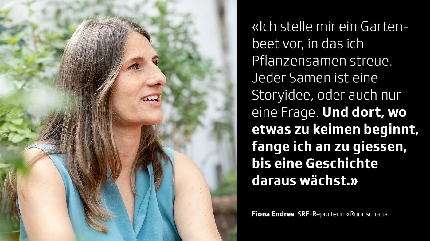 Fiona Endres blickt in die Ferne.