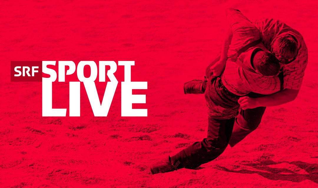 Keyvisual «Sport live – Schwingen»