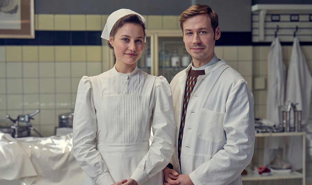 Die Hauptdarsteller Dominique Devenport und David Kross