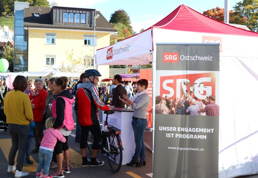 Bild von «SRG on the road» am Herbstmarkt in Heiden