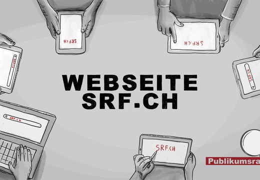 Bild von Im Fokus des Publikumsrats: Die Webseite srf.ch