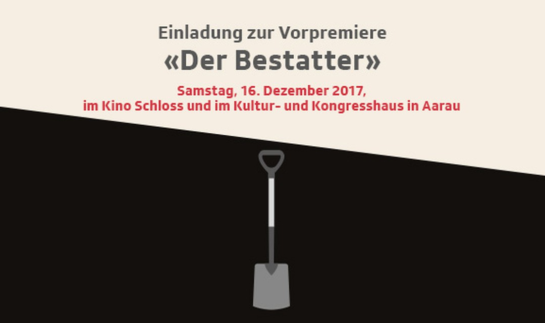 Bild von Vorpremiere «Der Bestatter» 2017