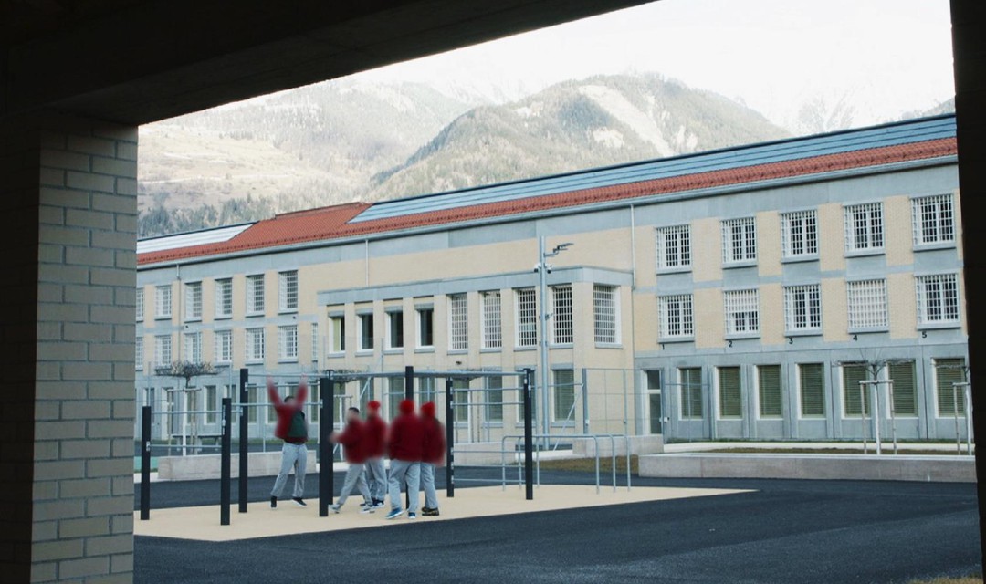 Gefängnis Innenhof