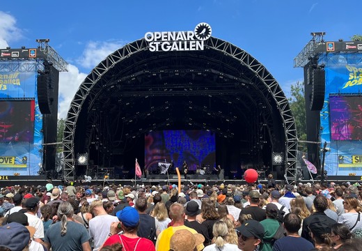 Bild von Hinter den Kulissen des Open Air St. Gallen 2023